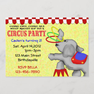 Convite Partido Circus