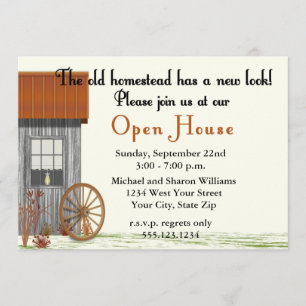 Convite Partido da Casa Aberta Remodelada