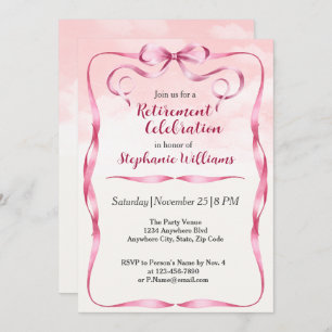 Convite Partido da Fronteira de Arco Rosa-Reformada das Mu