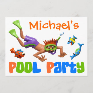 Convite Partido da Piscina Legal