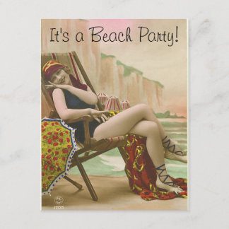 Convite Partido da praia
