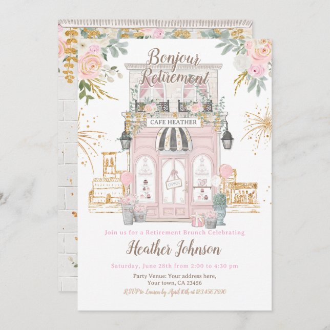 Convite Partido da Reforma de Paris (Frente/Verso)