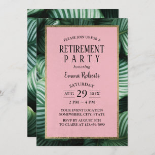 Convite Partido da Reforma Moderna das Folhas Tropicais