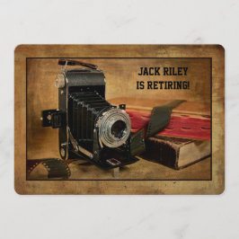 Convite Partido da Reforma para Fotógrafo