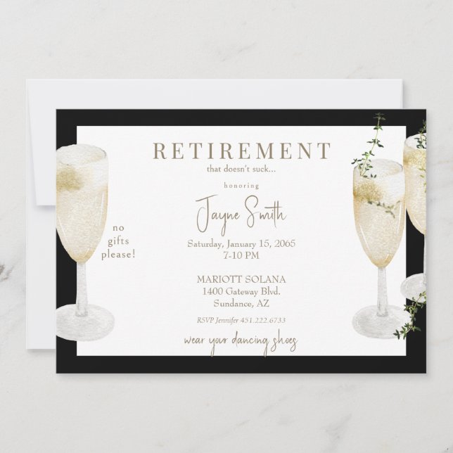 Convite Partido da Reforma "que não é uma porcaria" Preto (Frente)