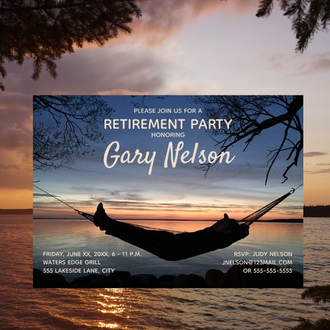 Convite Partido da Reforma Relaxe Hammock (Criador carregado)