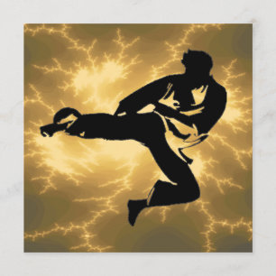 Convite Partido de BDay do karaté