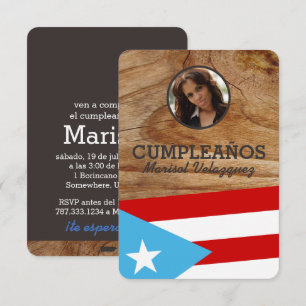 Convite Partido de Puerto Rico: Bandeira: Foto
