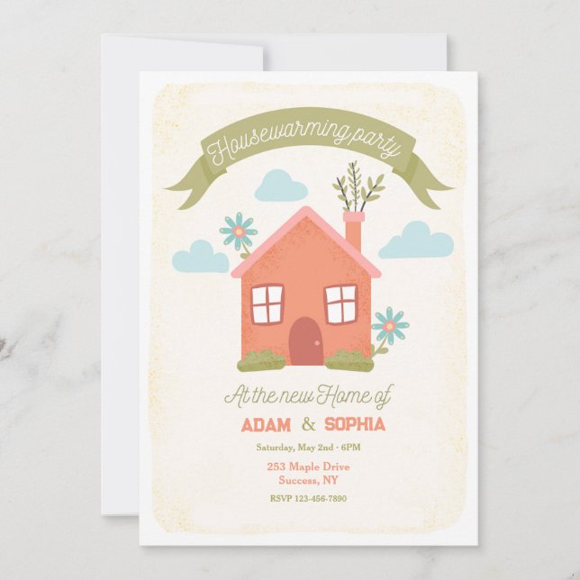 Convite Partido do Aquecimento Doméstico (Frente)