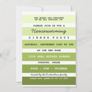 Convite Partido do Aquecimento Doméstico de Amostra de Ti