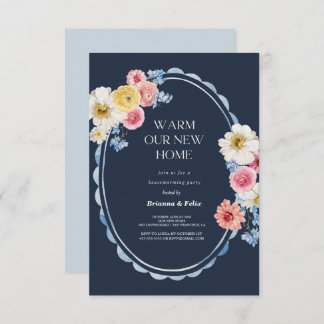 Convite Partido do Aquecimento Doméstico Verde Tropical do