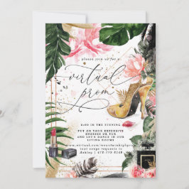 Convite Partido do Baile de formatura Virtual | Glamorous