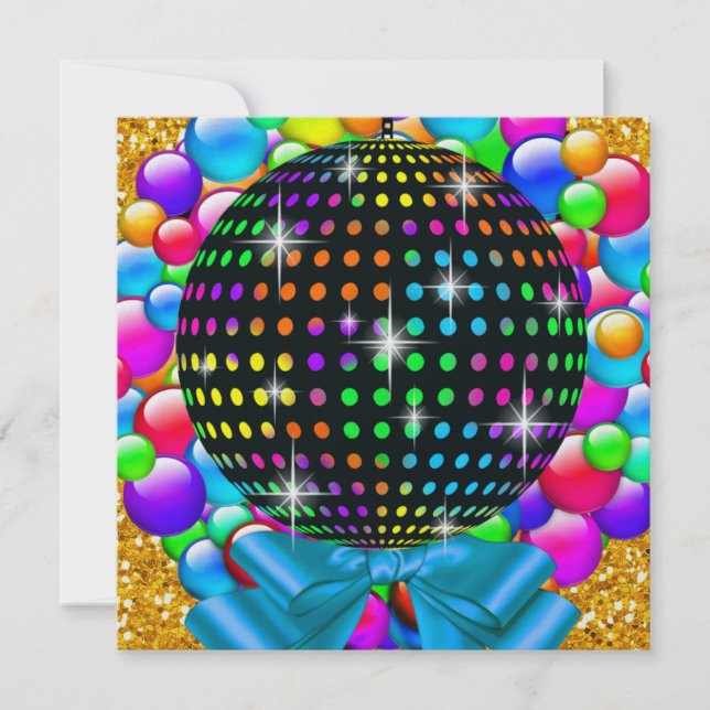 Convite Partido do Disco Natal - SRF (Frente)