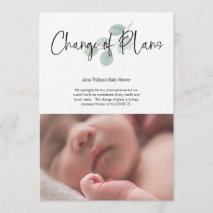 Convite Partido do Facebook para Mudança de Planos no Chá