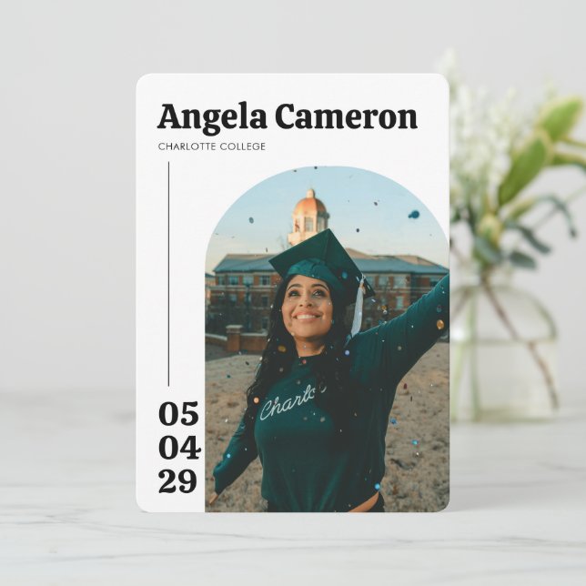 Convite Partido do Formandos Moderno (Em pé/Frente)