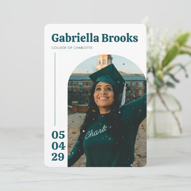 Convite Partido do Formandos Moderno (Em pé/Frente)