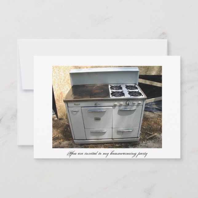 Convite Partido do Housewarming (Frente)