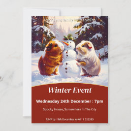 Convite Partido do Inverno da Guiné