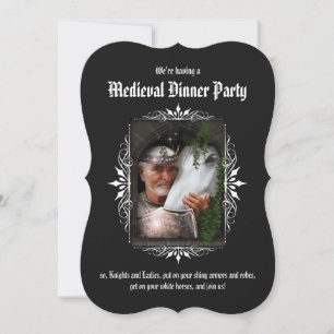Convite Partido do Janto Medieval