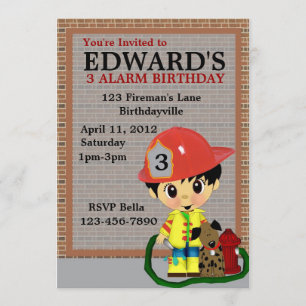 Convite Partido do sapador-bombeiro