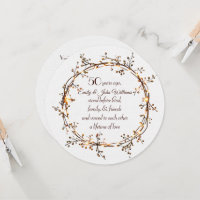 Partido dos 50 anos brilhando outono, Berry Wreath