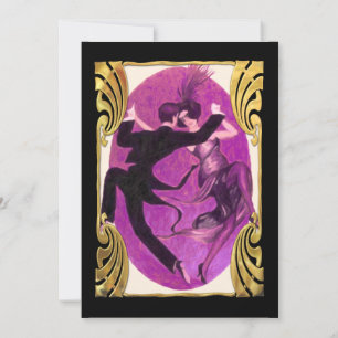 Convite Partido dos Cocktail, Casal de dança dos anos 20