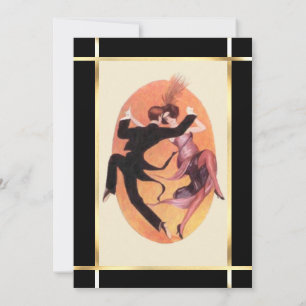 Convite Partido dos Cocktail, Casal de dança dos anos 20