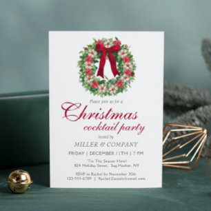 Convite Partido dos Cocktail de Natal