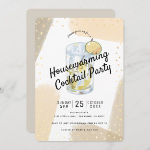 Convite Partido dos Cocktail, que Aquece as Famílias