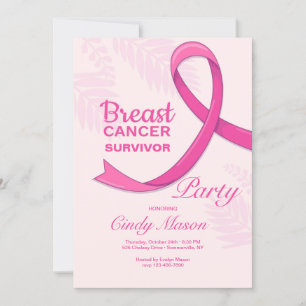 Convite Partido dos Sobreviventes do Câncer da Mama