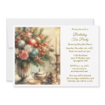 Partido Elegante Birthday Tea