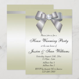 Convite Partido Elegante do Arco Silver House
