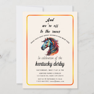 Convite Partido Equestre de Raça Moderna