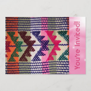 Convite Partido feio das camisolas do Natal personalizado