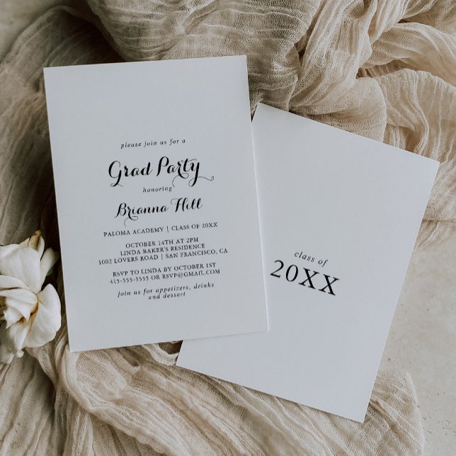 Convite Partido Formando da Caligrafia Moderna (Criador carregado)