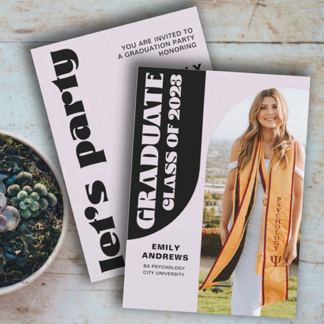 Convite Partido Formando Roxo Arch e Formando Fotográfico  (Criador carregado)