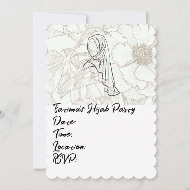 Convite Partido Hijab (Frente)