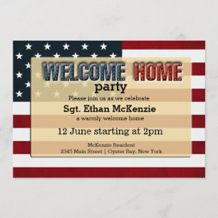 Convite Partido Home bem-vindo