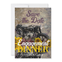 Partido Janto Russo Boêmian Sunflower Motorbike