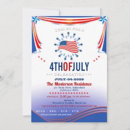 Convite Partido Moderno 4 de julho