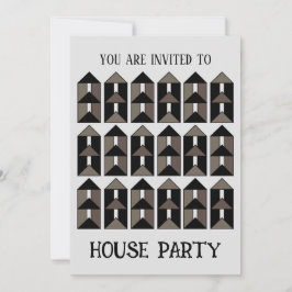 Convite Partido Moderno Contemporâneo da Casa