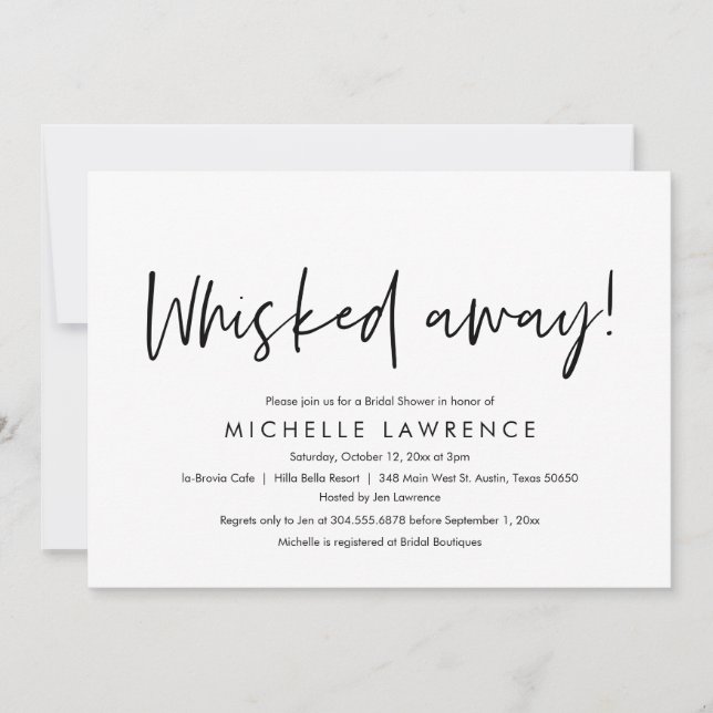 Convite Partido Moderno do Chá de panela Casual, Divertido (Frente)