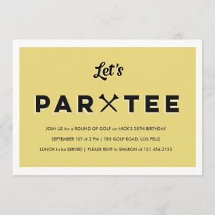 Convite Partido Moderno do Golfe