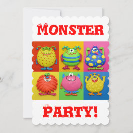 Convite Partido Monster