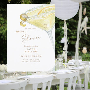 Convite Partido no Chá de panela Limoncello