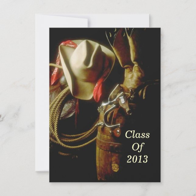 Convite Partido ocidental de acolhimento do tema da festa (Frente)