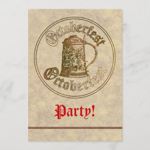 Convite Partido Oktoberfest