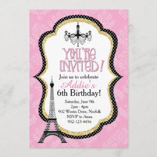 Convite Partido Paris Rico