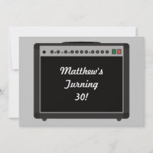 Partido Personalizado Amplificador Rock and Roll