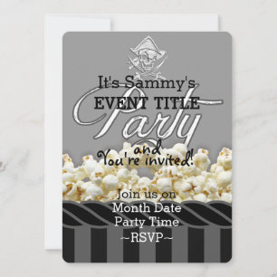 Convite Partido Pirata Personalizado